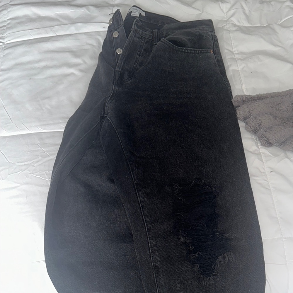 Black Denim Jeans